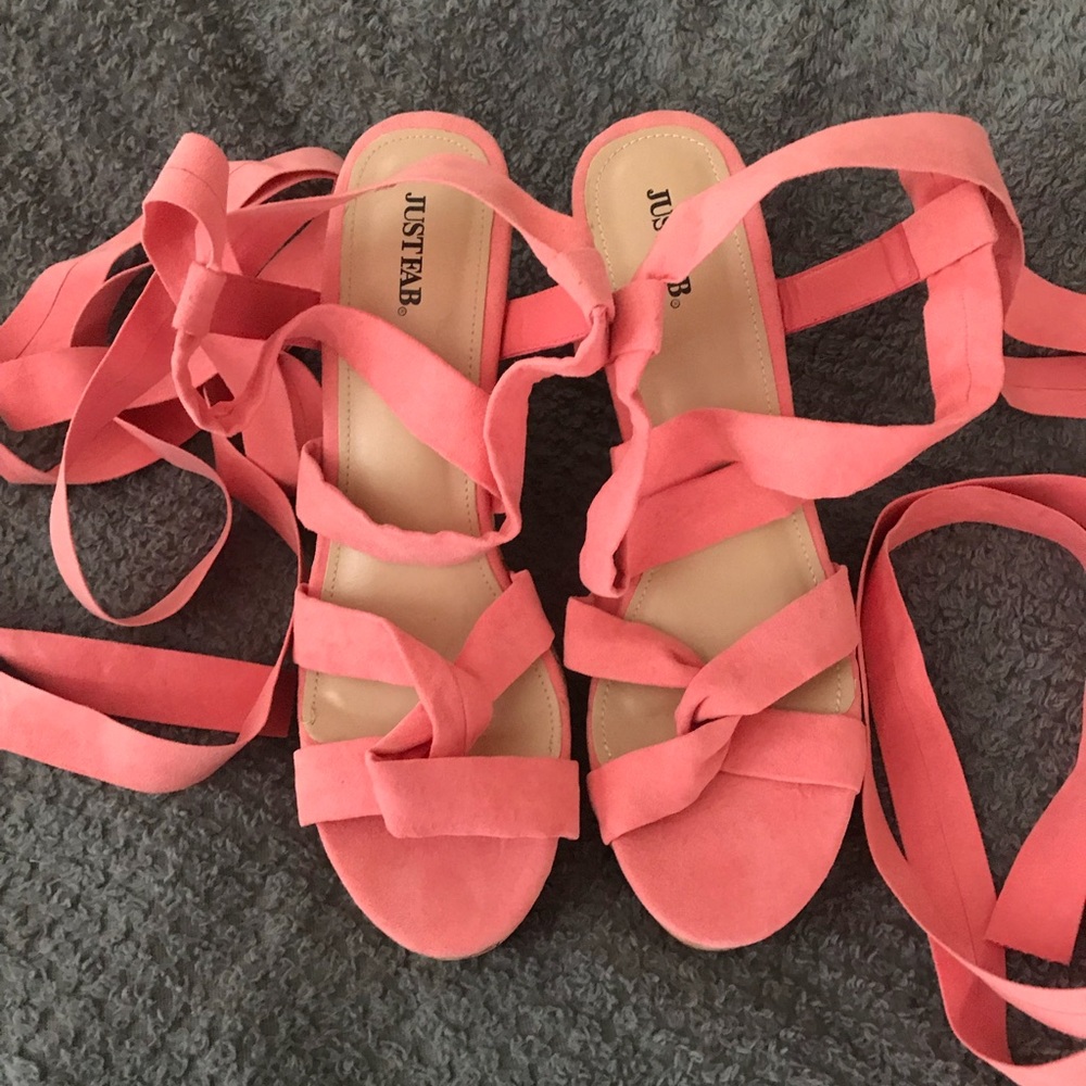 New Wedge Heel Sandals Size 11